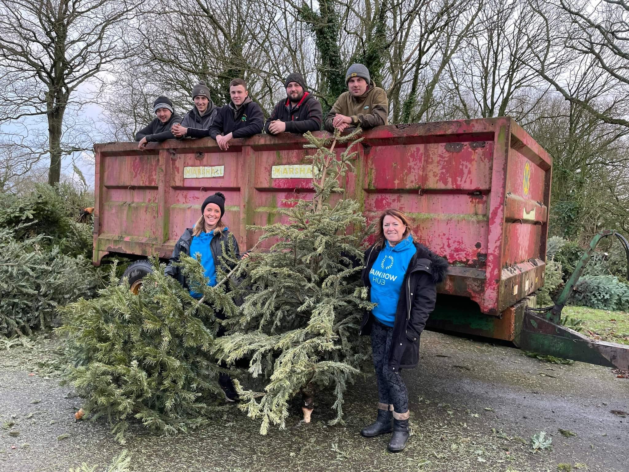 “Recycle your Christmas Tree” service raised £5,500