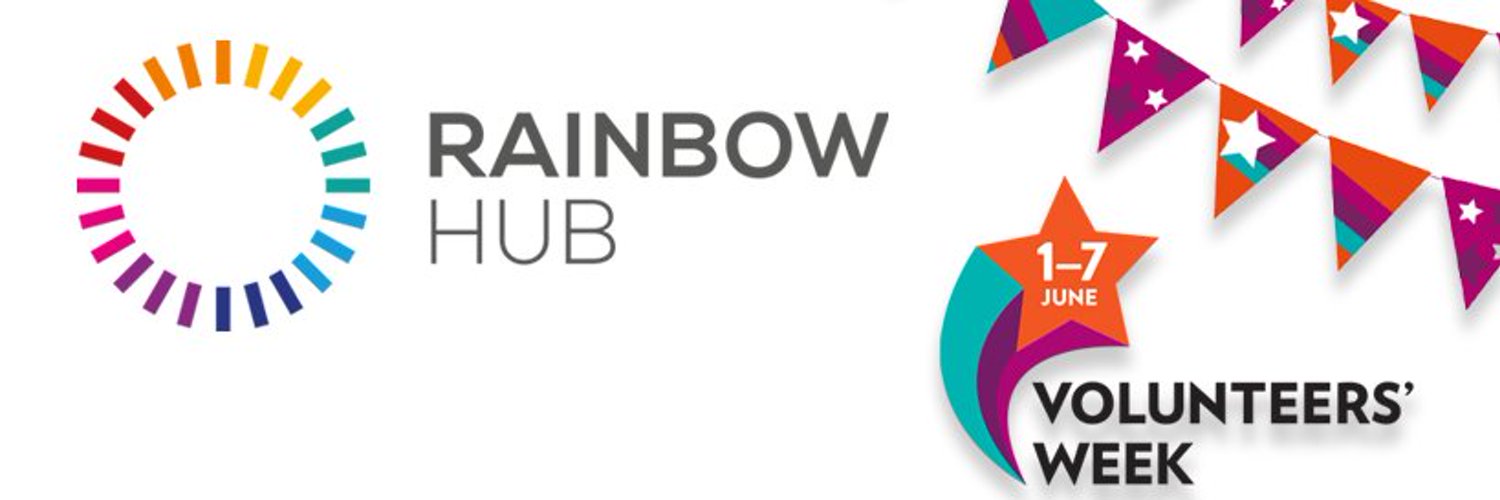 A huge thank you from Rainbow Hub to staff from Lancashire Companies in Volunteer Week.