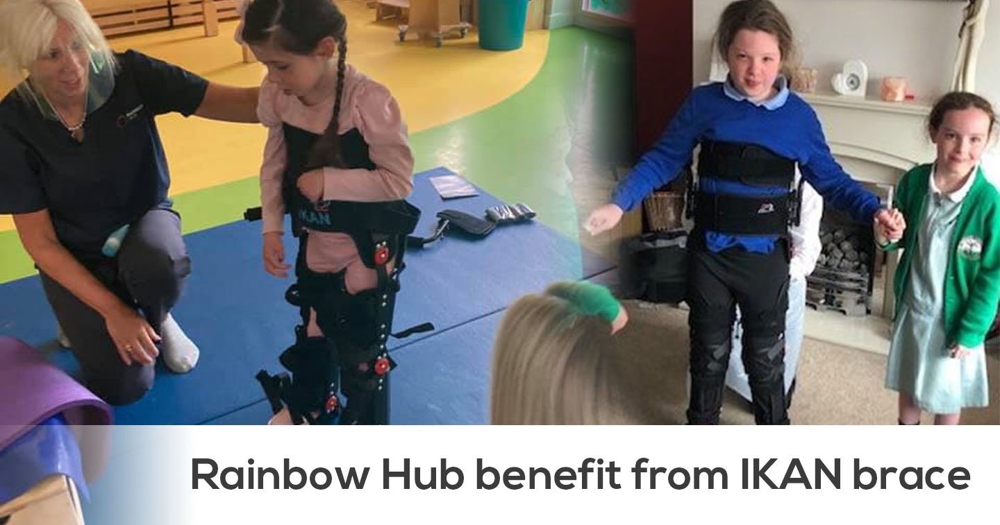 Children at Rainbow Hub benefit from the IKAN brace