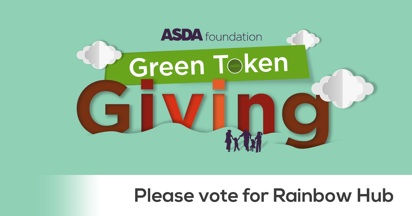 Rainbow Hub + ASDA Green Token Giving
