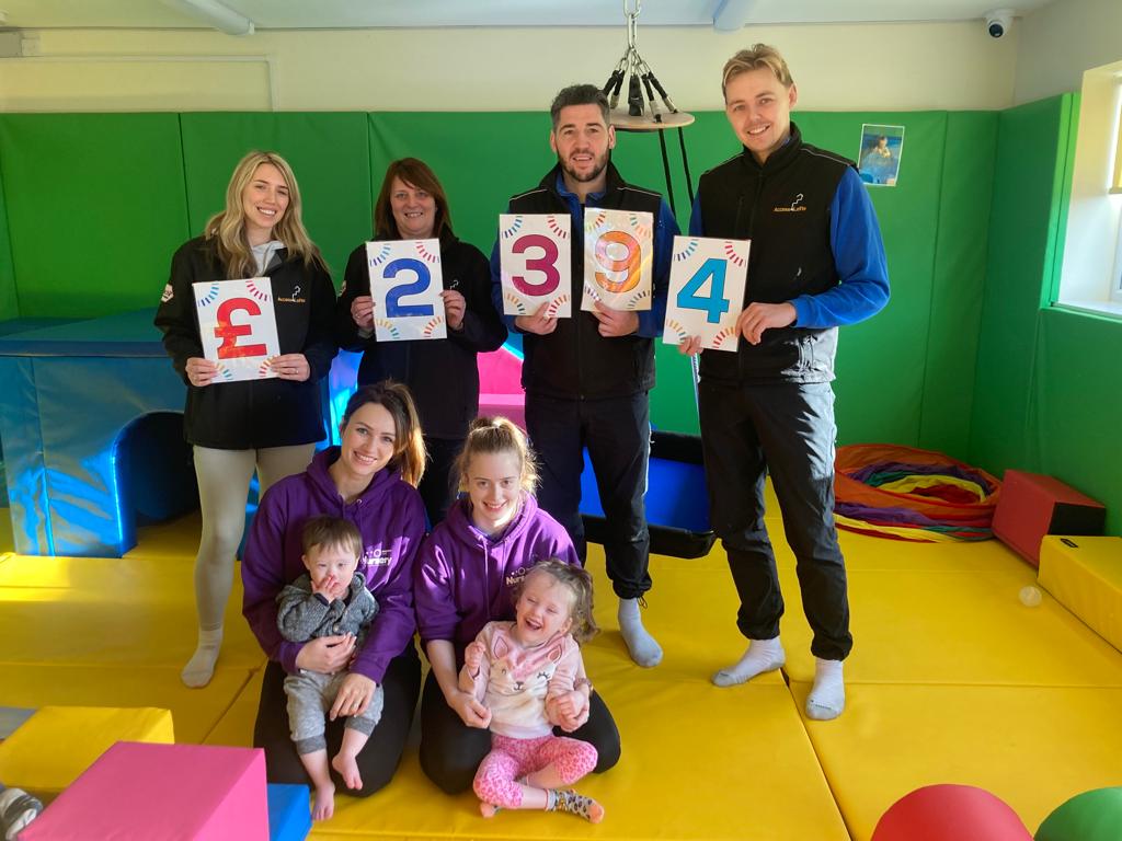 Access4Lofts has raised over £6,800 to support Rainbow Hub         
